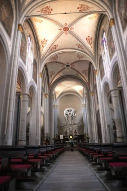 Telfs, Tyrol, Avusturya 'daki Peter ve Paul Kilisesi, St. James Isar Loisach Tiroler Ache In Yolu