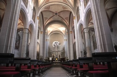 Telfs, Tyrol, Avusturya 'daki Peter ve Paul Kilisesi, St. James Isar Loisach Tiroler Ache In Yolu