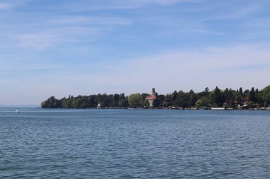 Constance Gölü Panoraması, Lindau, Bavyera, Almanya