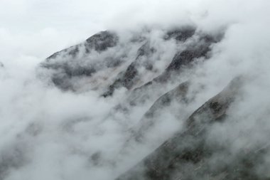 Karwendel dağları Halleranger kulübesinden Bettelwurf kulübesine, Avusturya 'daki Karwendel Hohenweg' e