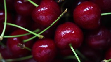 Kiraz bir pikap üzerinde dönen portre