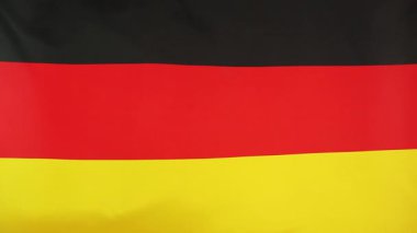 Almanya tekstil bayrağı, yavaş çekim