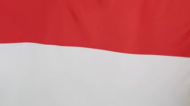 Endonezya bayrağı Tekstil yavaş hareket