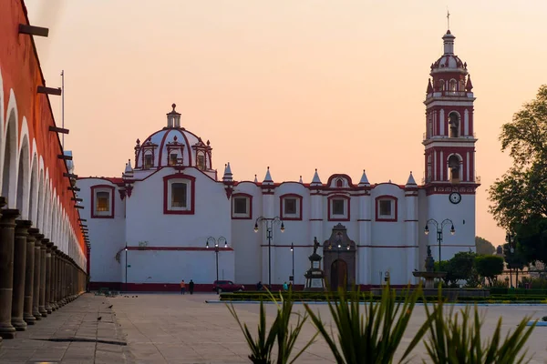 Kirche Cholula Pueblo Mexiko — Stockfoto