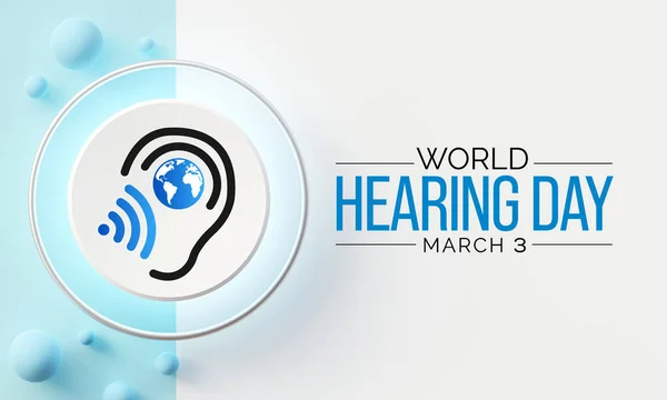 World Hearing Day is a campaign held each year on March 3rd to raise awareness on how to prevent deafness and hearing loss and promote ear and hearing care across the world. 3D Rendering