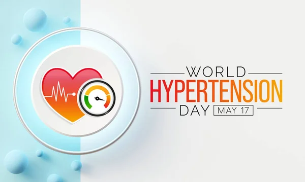 World Hypertension day is observed every year on May 17th. High blood pressure, also called hypertension, is blood pressure that is higher than normal. 3D Rendering