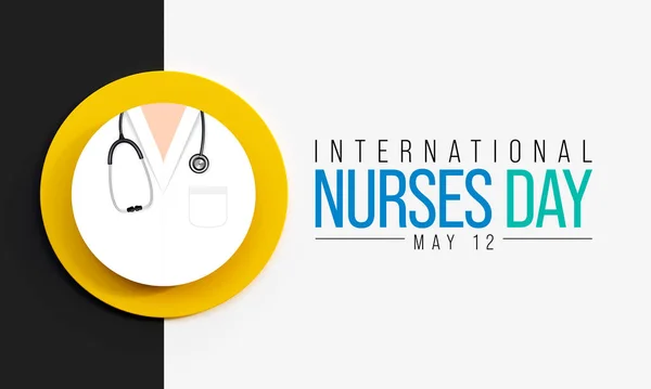 International Nurses day is observed in United states on 12th May of each year, to mark the contributions that nurses make to society. 3D Rendering