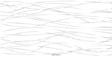 El çizgileri. Soyut desen dalgası basit, pürüzsüz desen, web tasarımı, tebrik kartı, tekstil, teknoloji arka planı, Eps 10 vektör illüstrasyonu