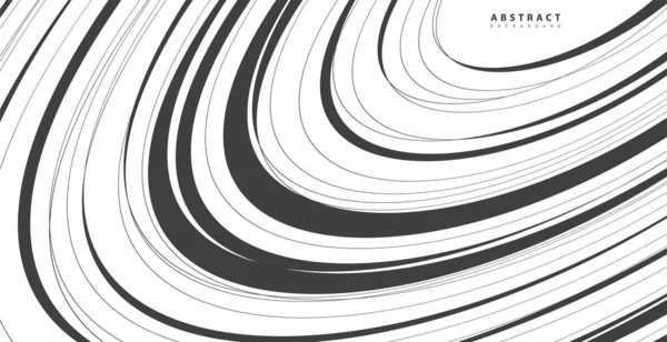 手描きの円線スケッチ ベクトル円状の落書き円 抽象的なパターン波単純なシームレスな背景 Eps 10ベクトルイラスト — ストックベクタ