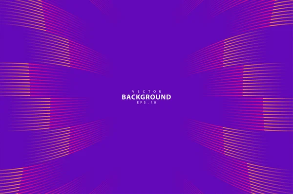 Abstract Technology High Speed Stripe Fast Colorful Background Eps10 Illustration — Archivo Imágenes Vectoriales