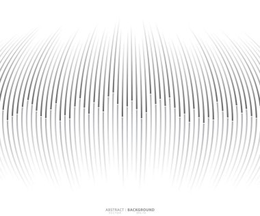 Fikirleriniz için soyut gri beyaz dalgalar ve çizgi desenleri, şablon arkaplan dokusu