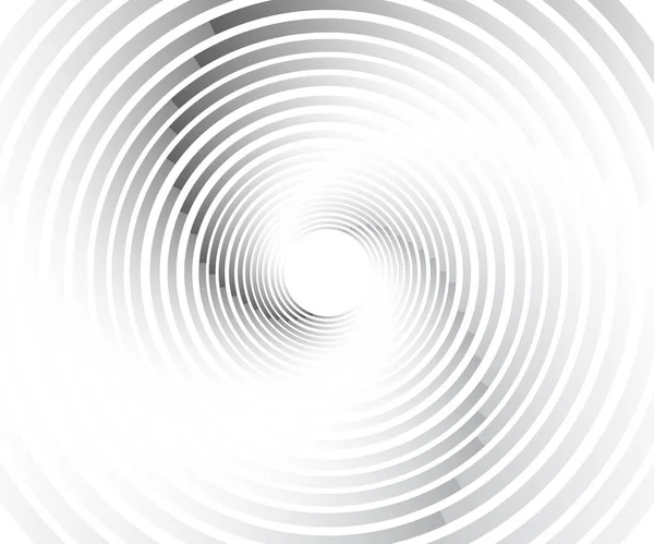 概要円形状 デザイン要素 幾何形状 画像のための縞模様の枠 テクノロジーラウンドロゴ スパイラルベクトルイラスト — ストックベクタ