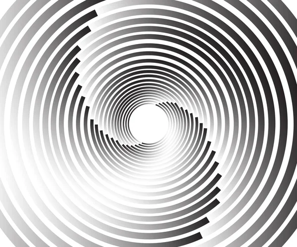 Lignes Abstraites Forme Cercle Élément Conception Forme Géométrique Cadre Bordure — Image vectorielle