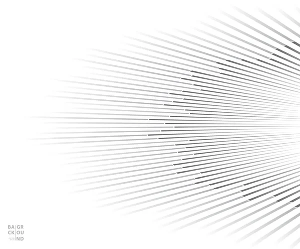 중심적 음파의 추상적 모양의 그래픽 — 스톡 벡터
