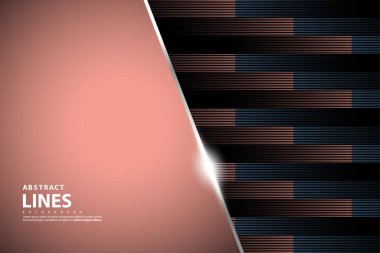 Abstract colorful stripes halftone gradients background. Vector illustration