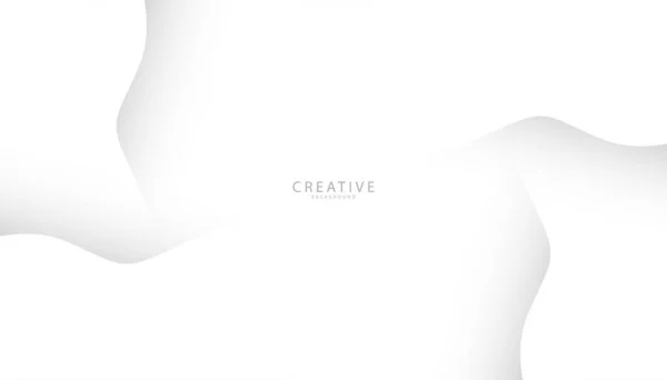 Білий Сірий Кольори Абстрактний Геометричний Фон Технологічний Дизайн Векторні Ілюстрації — стоковий вектор