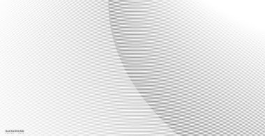 Soyut arkaplan, fikirleriniz için vektör şablonu, monokromatik çizgi dokusu, dalgalı çizgi dokusu