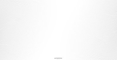 Soyut arkaplan, fikirleriniz için vektör şablonu, monokromatik çizgi dokusu, dalgalı çizgi dokusu