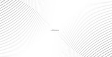 Soyut arkaplan, fikirleriniz için vektör şablonu, monokromatik çizgi dokusu, dalgalı çizgi dokusu