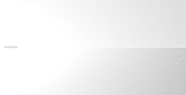 Soyut arkaplan, fikirleriniz için vektör şablonu, monokromatik çizgi dokusu, dalgalı çizgi dokusu