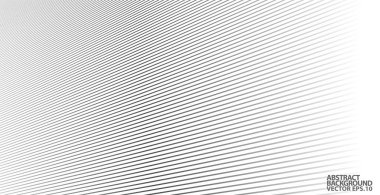 Soyut arkaplan, fikirleriniz için vektör şablonu, monokromatik çizgi dokusu, dalgalı çizgi dokusu