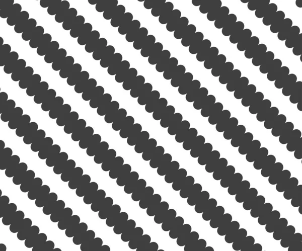 Zig Zag Lijnen Patroon Zwarte Golvende Lijn Witte Achtergrond Abstracte — Stockvector