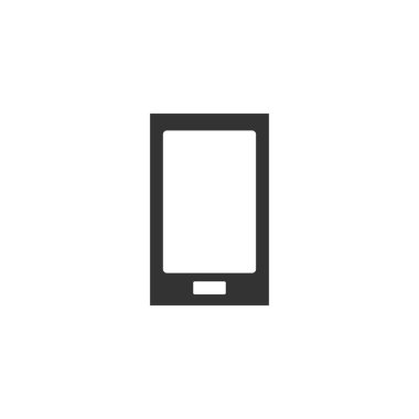 Mobile phone icon. Smartphone symbol. Vector illustration logo