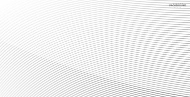 Soyut arkaplan, fikirleriniz için vektör şablonu, monokromatik çizgi dokusu, dalgalı çizgi dokusu