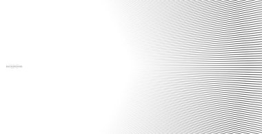 Soyut arkaplan, fikirleriniz için vektör şablonu, monokromatik çizgi dokusu, dalgalı çizgi dokusu