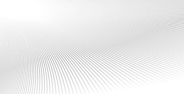 Soyut arkaplan, fikirleriniz için vektör şablonu, monokromatik çizgi dokusu, dalgalı çizgi dokusu