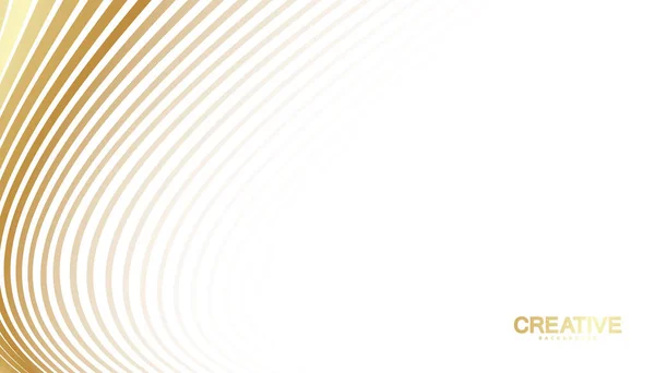 Абстрактный Золотой Роскошный Фон Волновой Линии Простая Текстура Вашего Дизайна — стоковый вектор
