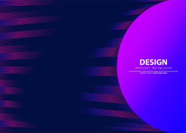 Soyut arkaplan, fikirlerin için vektör şablonu, tek renkli çizgi dokusu. İş tasarımınız için yepyeni bir tarz, fikirleriniz için vektör şablonu