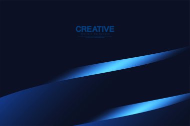 Mavi soyut arka plan. Teknoloji mavisi şirket konsepti işi. Fikirleriniz için tasarım, broşür, afiş, sunum, posterler. Eps10 vektör illüstrasyonu.