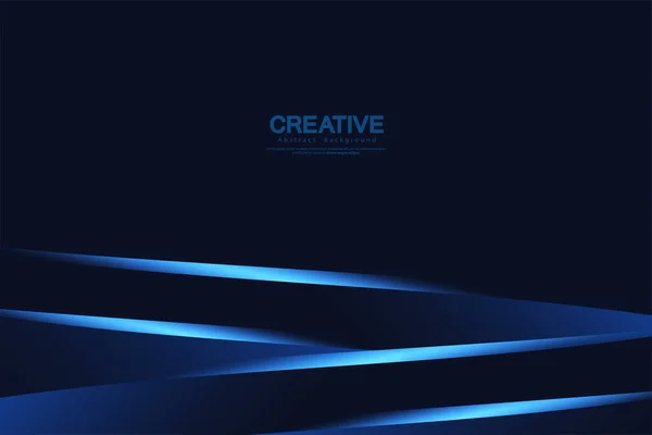 Blue Abstract Background Technology Blue Corporate Concept Business Design Your — 스톡 벡터