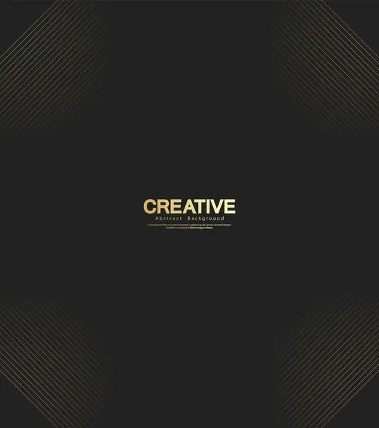 Abstract Gold Luxurious Wave Line Background Simple Texture Your Design — Vetor de Stock