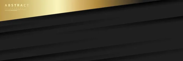 Premium Gold Hintergrund Luxusmuster Vektorillustration — Stockvektor