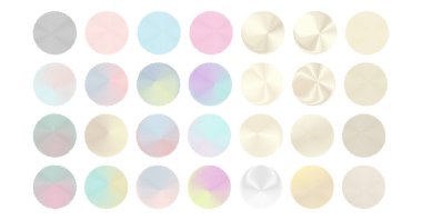 Daire çizgisi renkli. Teknoloji sembolü. Vektör illüstrasyonu EPS 10