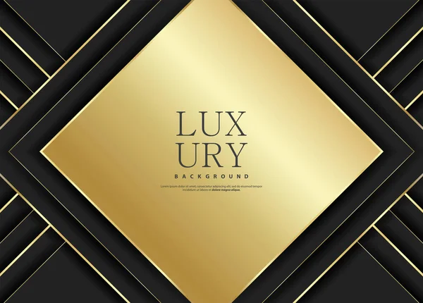 Luxury Pattern Premium Gold Glitter Stripes Background — Stock Vector