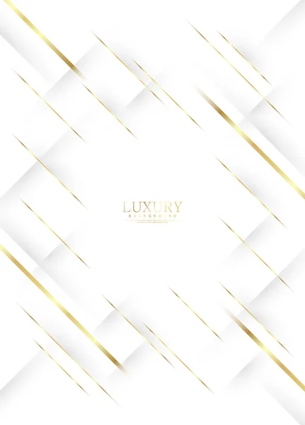 Luxury Pattern Premium Gold Glitter Stripes Background — Stok Vektör