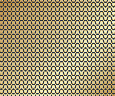 Zigzag altın çizgili arka plan. Sembol Zigzag deseni. Soyut dalga dokusu.