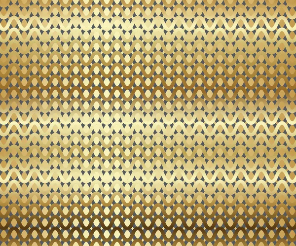 Zigzag Fondo Línea Oro Patrón Chevron Zigzag Textura Onda Abstracta — Archivo Imágenes Vectoriales