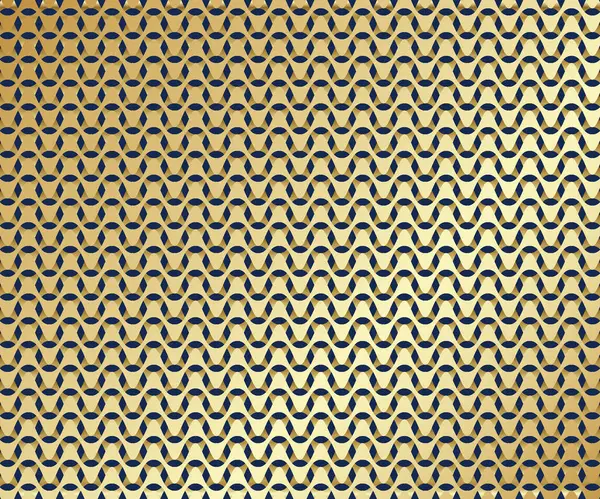 Zigzag Gouden Lijn Achtergrond Chevron Zigzag Patroon Abstracte Golfstructuur — Stockvector