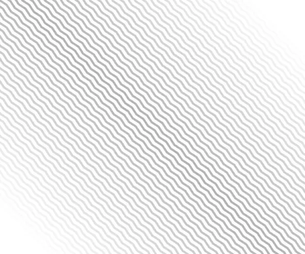 Dalga, zigzag çizgileri. Beyaz arka planda siyah dalgalı çizgi. Doku vektörü - illüstrasyon