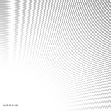 Soyut arkaplan, fikirleriniz için vektör şablonu, monokromatik çizgi dokusu, dalgalı çizgi dokusu