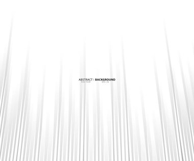 Fikirleriniz için soyut gri beyaz dalgalar ve çizgi desenleri, şablon arkaplan dokusu - Vektör illüstrasyonu