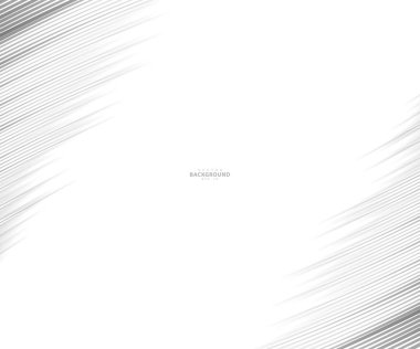 Fikirleriniz için soyut gri beyaz dalgalar ve çizgi desenleri, şablon arkaplan dokusu