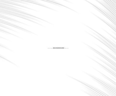 Fikirleriniz için soyut gri beyaz dalgalar ve çizgi desenleri, şablon arkaplan dokusu.