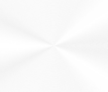 Eşmerkezli daire. Ses dalgası için resim. Soyut çember çizgisi deseni. Siyah beyaz grafikler. EPS10 - Görüntü