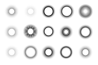 Etrafını ve sınırlarını sarın. Teknoloji tasarım elementi