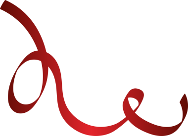 Kırmızı kurdele desenleri, hediye, sevgililer günü kartı, doğum günü.